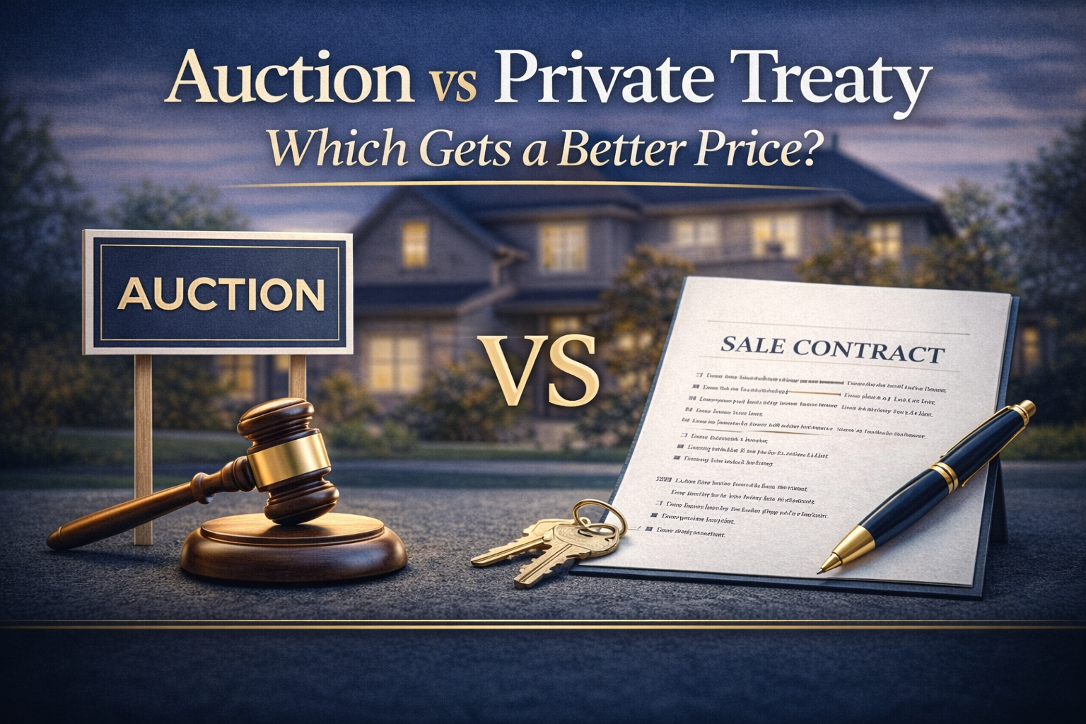 Auction vs Private Treaty: Which Gets a Better Price?The best location to buy